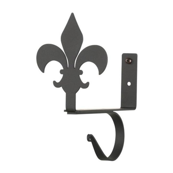 Daphnes Dinnette Fleur-de-lis Curtain Shelf Brackets DA141799